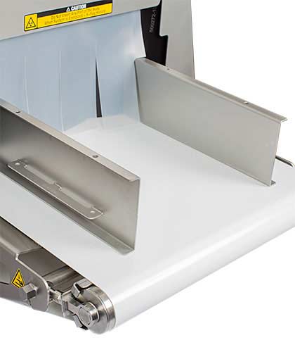 MeatMaster II después de la picadora con rayos X