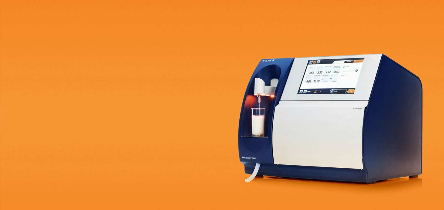 Milkoscan Small Raw milk and cream analysis with MilkoScan Mars milk tester