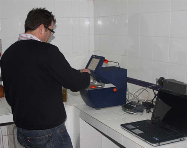 Olivia analyser in action