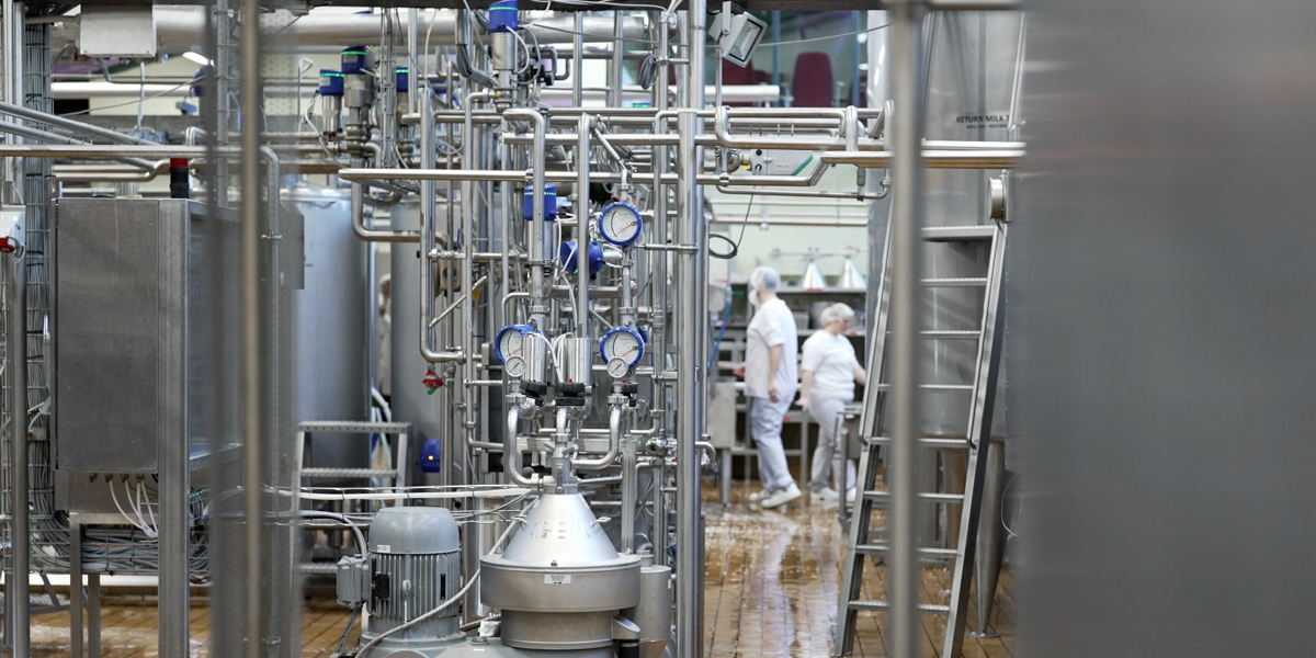 The precision data driving sustainability gains in dairy processing